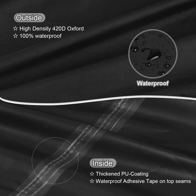 Thumbnail 2 de LAMUNI Sandkasten Abdeckplane 180×150×20 cm Wasserdicht