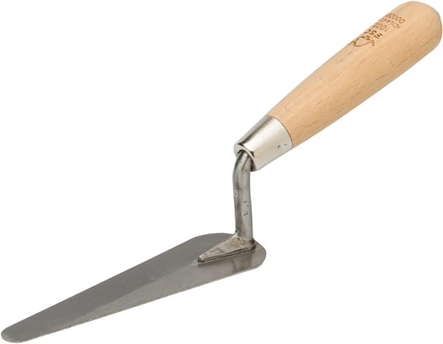 Detalle de NESPOLI FSC® Cat Tongue Trowel (18 cm handle) for everyday plastering and finishing