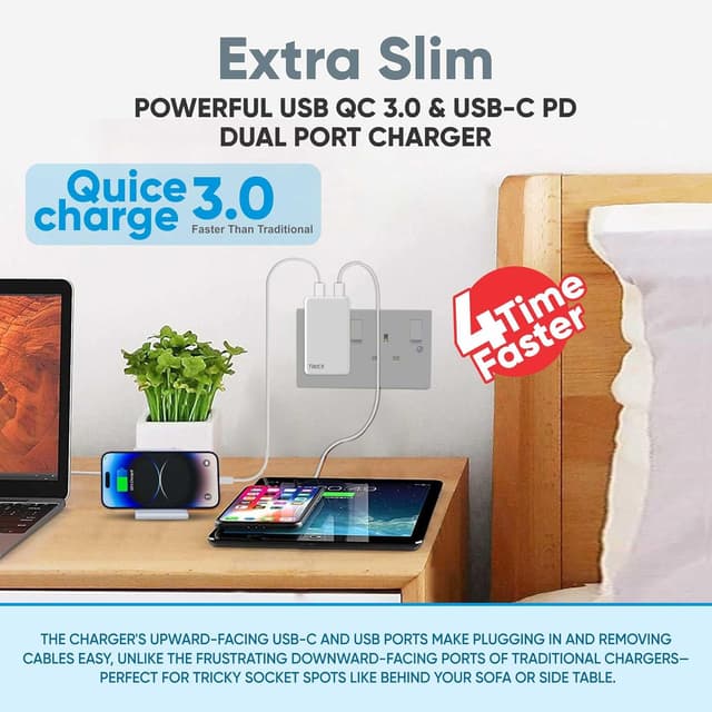 Detalle 2 de TWICK 20W Ultra Slim USB-C PD Charger