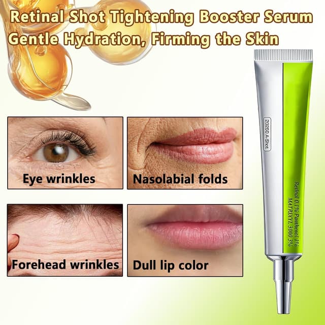 Detalle de Retinal Shot Tightening Booster (2 pezzi) siero viso al retinolo rassodante