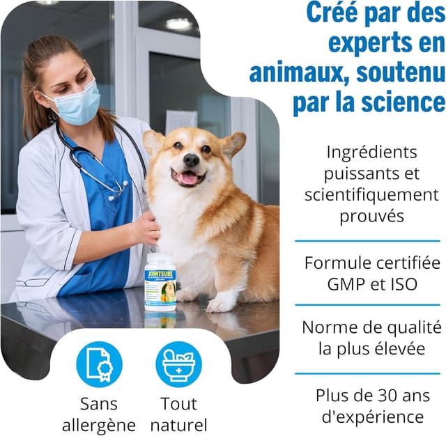 Thumbnail 6 de JOINTSURE Senior 300 comprimés pour mobilité canine