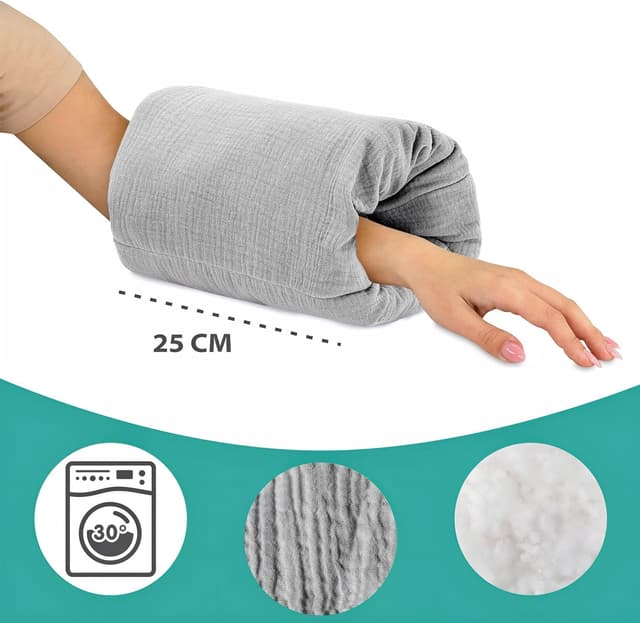 Detalle 2 de Totsy Baby Cojín Muselina Lactancia 20 cm