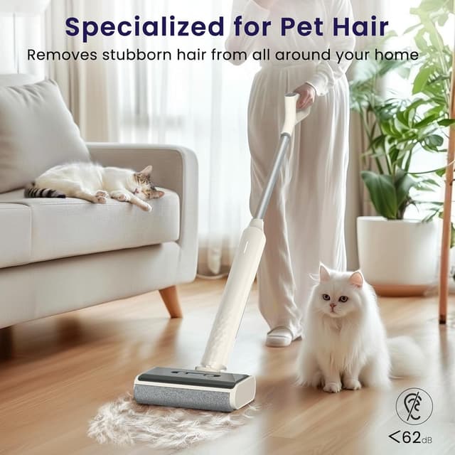 Detalle de Lefant LS100 cordless wet dry vacuum 60 min