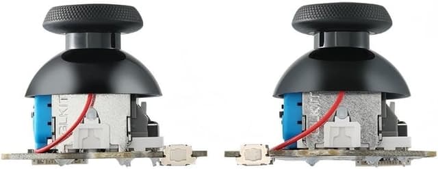 Detalle de GuliKit OLED Thumbsticks (SD05) for Steam Deck OLED – Hall-effect replacement with touch sensing and one-key calibration