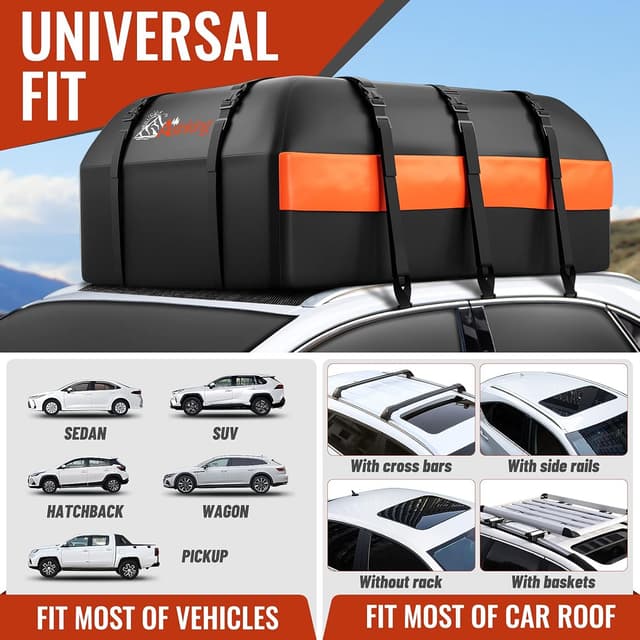 Thumbnail 4 de Rooftop Cargo Carrier Bag 21 cu ft