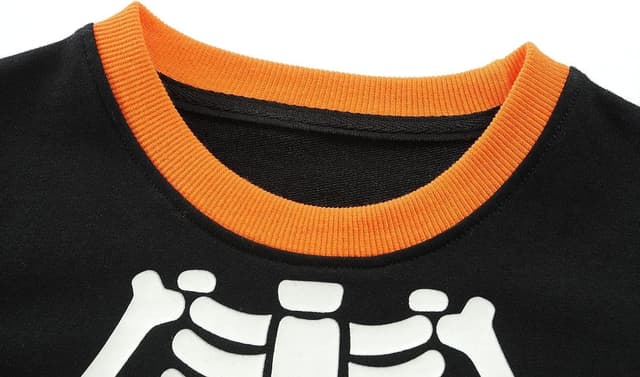 Thumbnail 3 de Kids Halloween Skeleton Sweatshirt 1-7 yrs 🎃