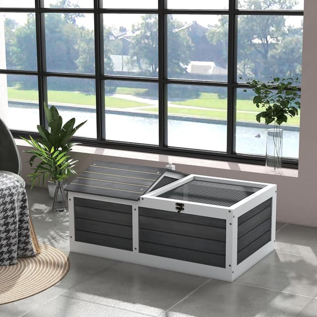 Thumbnail 1 de PawHut Maison enclos tortue 86 x 54 x 43 cm