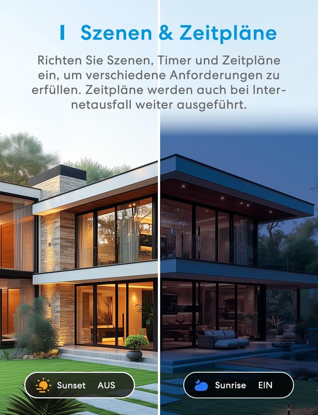 Detalle de Meross WLAN Steckdose Outdoor mit 1,5 m