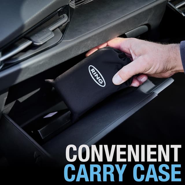 Thumbnail 6 de Ring TyreInflate GO 10 Compact Cordless Tyre Inflator – Digital PSI/Bar/kPA, light & adaptor kit