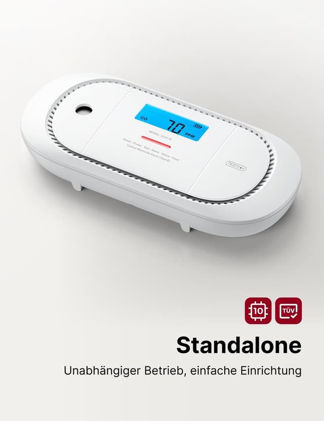 Detalle 2 de Kohlenmonoxid Melder XC01-R mit LCD