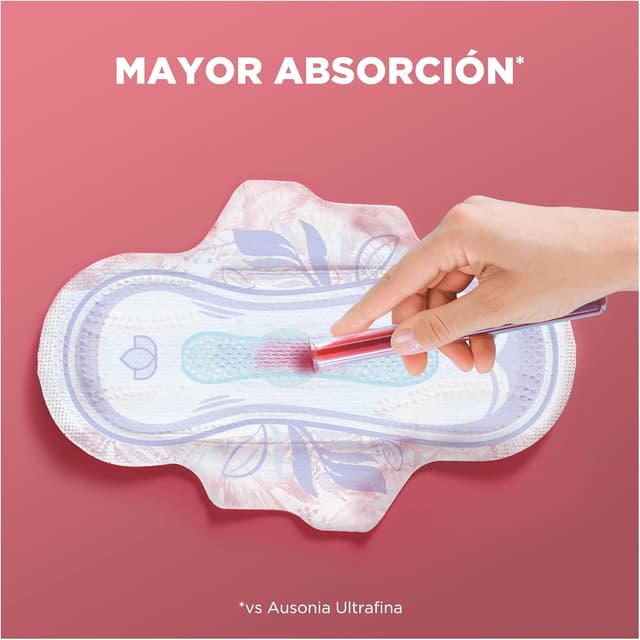 Thumbnail 2 de Ausonia Plus Normal, 64 Compresas con Alas, Protección Total 🌟