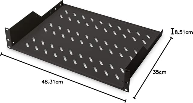 Thumbnail 1 de Ripiano rack 19 pollici DIGITUS 2U