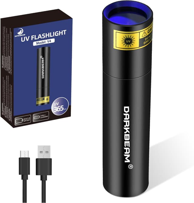 Detalle de DARKBEAM UV Torch 365nm Black Light