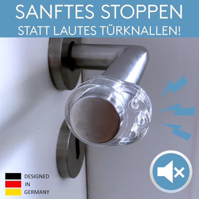 Thumbnail 1 de galace Lot de 8 butoirs de poignée transparentes 🏠