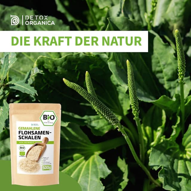 Thumbnail 6 de D&O Nature Products Flohsamenschalen 500 g