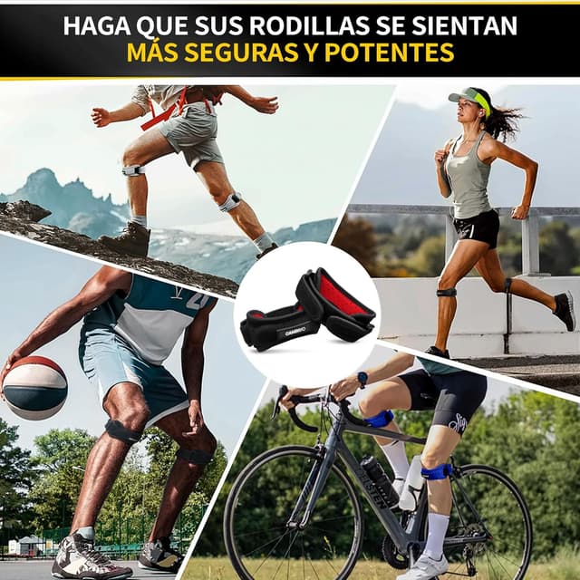 Thumbnail 5 de CAMBIVO Rodillera Adjustable x2 cinta rotuliana 2 unidades