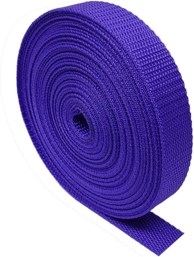 Detalle de The Bead Shop Heavy Duty Webbing Strap Tape (5 m) for rucksacks, cargo strapping, luggage and belts