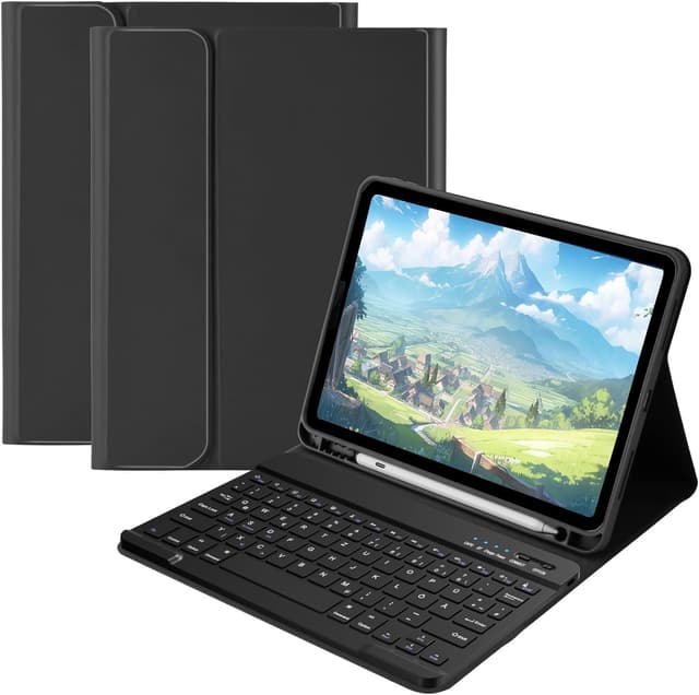 Detalle de HOTLIFE iPad Air Tastaturhülle 60–80 Std