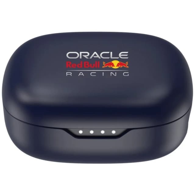 Detalle 2 de Auriculares Red Bull Kers inalámbricos Bluetooth con cancelación de ruido y micrófono azul