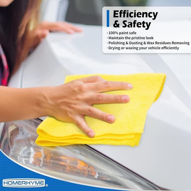 Detalle de HOMERHYME Microfiber Cleaning Cloth 11.5" 🧽