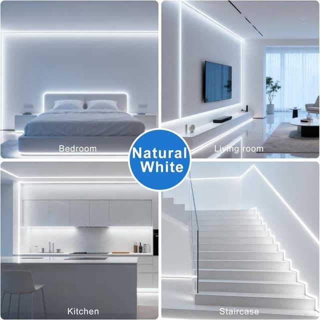 Thumbnail 4 de HEXJOSGL 5V USB COB LED Strip 320 LEDs/m