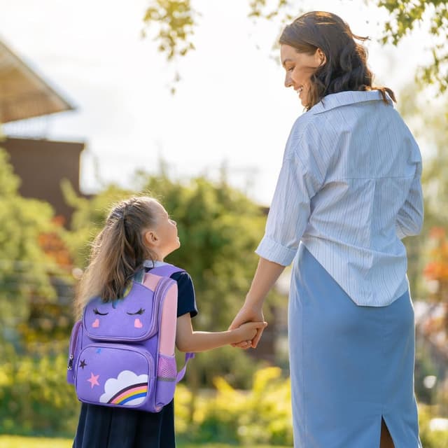 Thumbnail 5 de Aucuu Mochila Niña 36 cm Unicornio