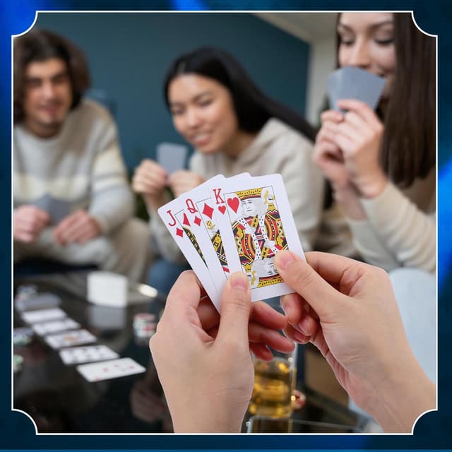 Thumbnail 6 de Two Decks Poker Cards PVC Waterproof, 88×63mm