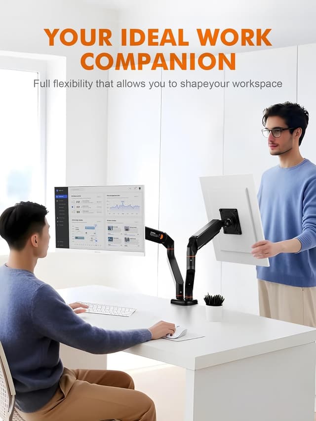 Thumbnail 4 de Ibergrif MA001-2 Soporte Doble para Monitores de 13"-32" 🖥️🖥