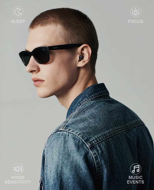 Thumbnail 4 de VANPIE Tapones Oídos 37dB Silicona Suave