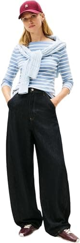 Thumbnail 3 de Tommy Hilfiger Slim Cody Boat-Nk camiseta L azul para mujer