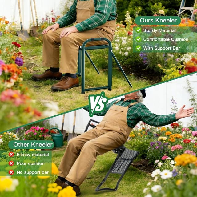 Detalle de Onadak Garden Kneeler Seat, 4.5kg frame