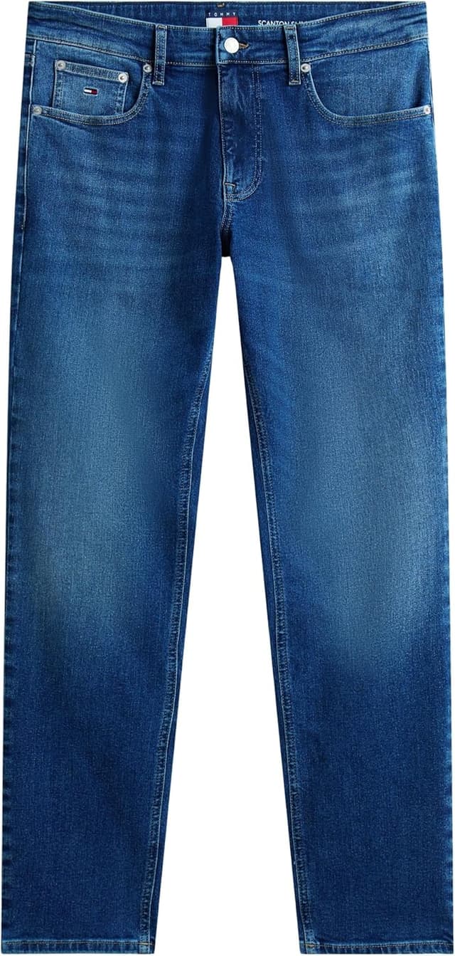 Detalle 1 de Tommy Jeans Uomo Jeans Scanton Slim Fit: il denim elastico dal taglio entallato
