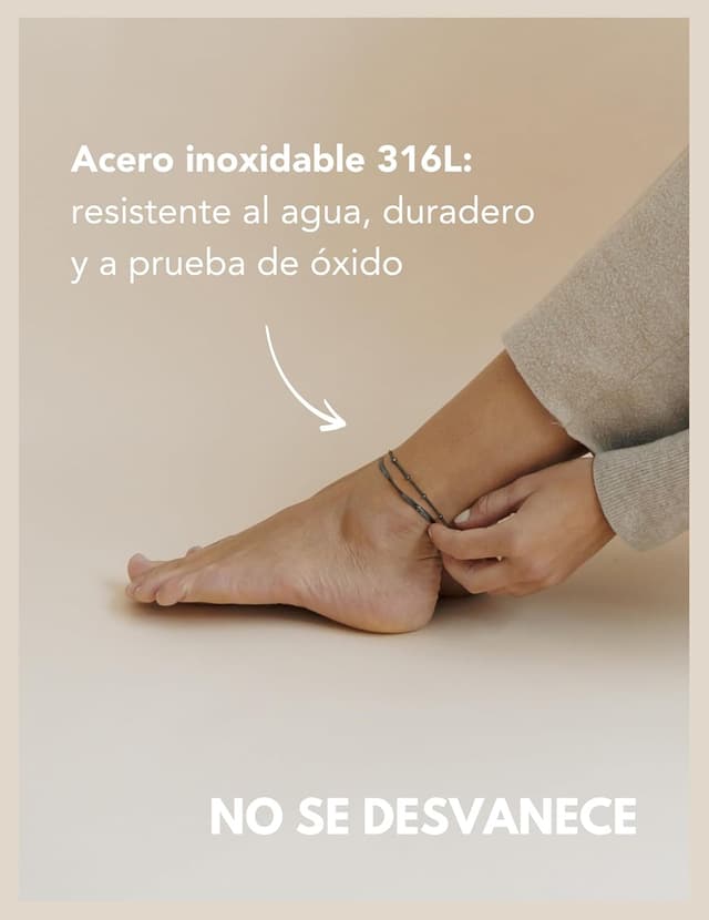 Detalle de GD GOOD.designs Tobillera ajustable 22‑27 cm