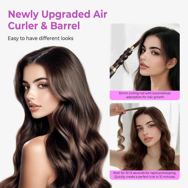 Thumbnail 1 de Neue Airstyler 5 in 1 Hairstyler Set 1000W