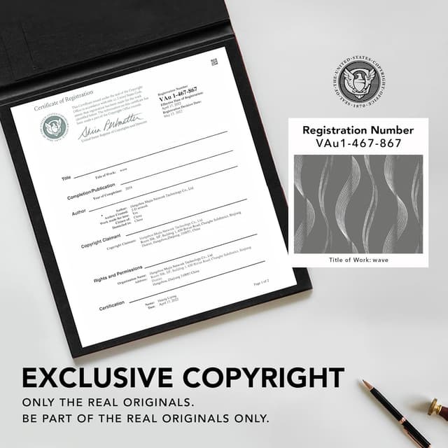 Detalle de Deconovo Blackout Curtains Grey thermal insulated eyelet curtains (two panels) W66 x D90 inch