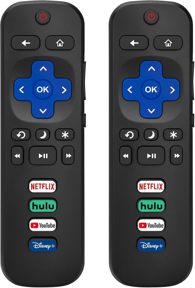 Detalle de Replacement Roku TV Remote Pack (2)