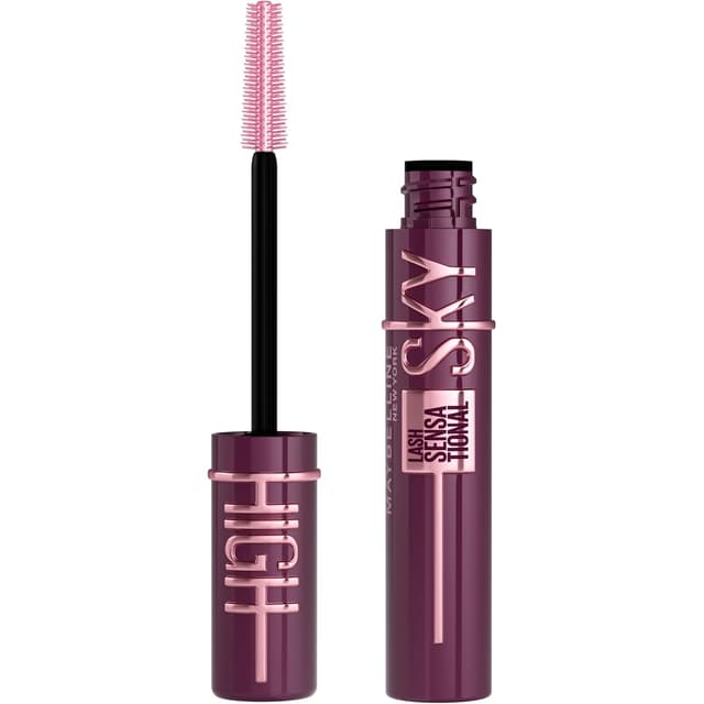Detalle de Maybelline New York Sky High Burgundy Haze Mascara für extreme Länge & volles Volumen