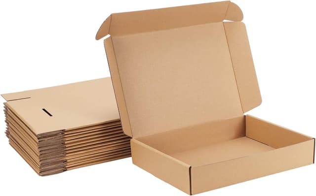 Thumbnail 6 de 20 Pack HORLIMER Shipping Boxes (9x6x4 inches) Brown Corrugated Mail Boxes