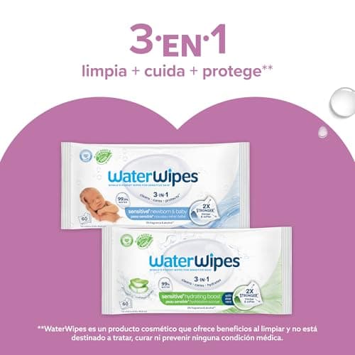 Thumbnail 6 de WaterWipes Sensitive+ Salviette corpo e intimo 90 pezzi