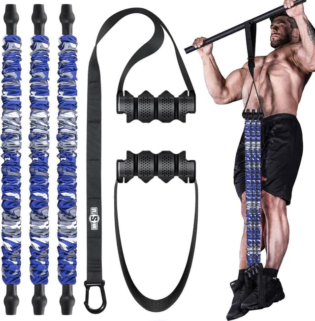 Detalle de Innstar Pull Up Assistance Bands (3 heavy-duty adjustable bands) for stronger pull-ups