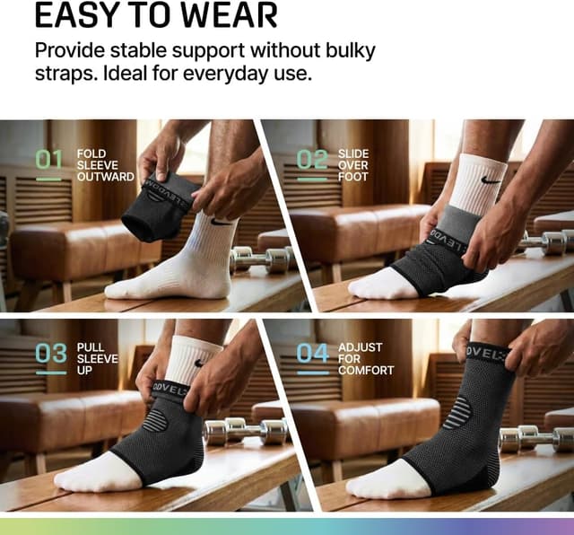 Thumbnail 5 de Modvel Foot & Ankle Brace Socks for Sprained Ankle