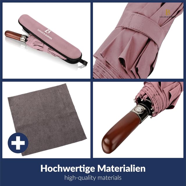 Thumbnail 2 de LOGAN & BARNES Regenschirm sturmfest Dublin