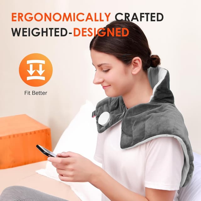 Thumbnail 1 de Comfytemp Weighted Neck and Shoulder Heat Pad