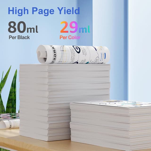 Detalle de 712XL Ink Cartridges (Compatible Replacement) 4-Color Combo Pack for HP 712 — for DesignJet T210/T230/T630/T650 & Studio Plotters