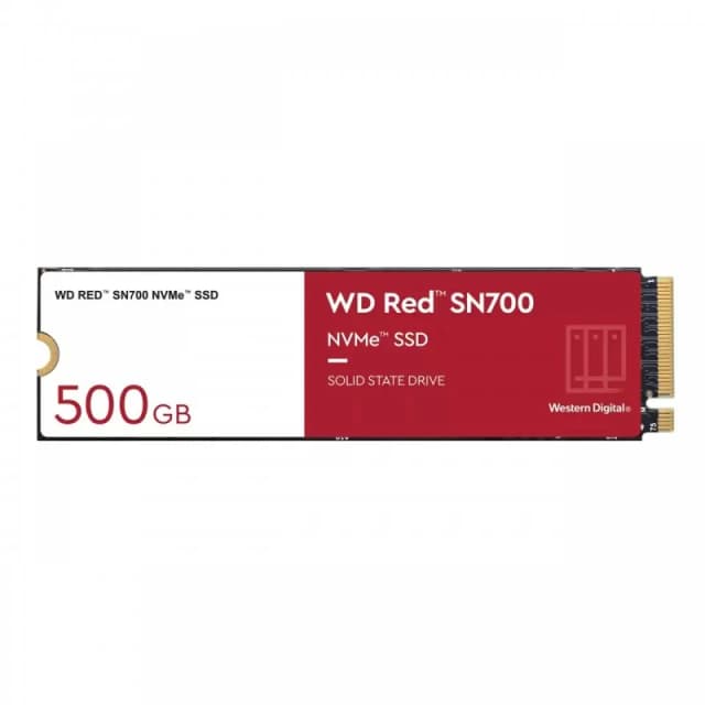 Detalle de WD Red SN700 500GB SSD M.2 NVMe PCIe 3.0 💾