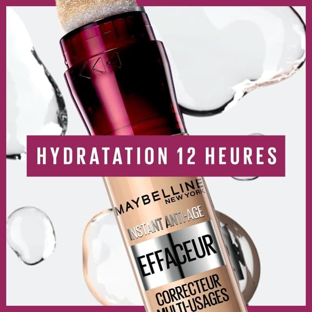 Detalle de Maybelline New York Instant Effaceur – Anti-cernes correcteur fluide Beige Nu (02) – 6,8 ml