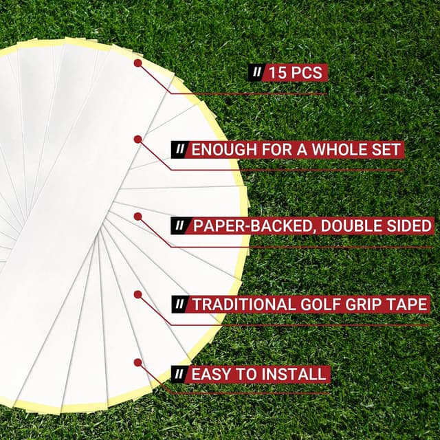 Thumbnail 3 de EAGLE WORK Golf Grip Kit with tape and clamp ⛳