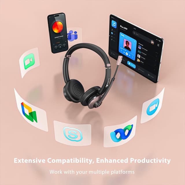 Detalle 2 de Earbay BT782 Wireless Headset 26H playtime