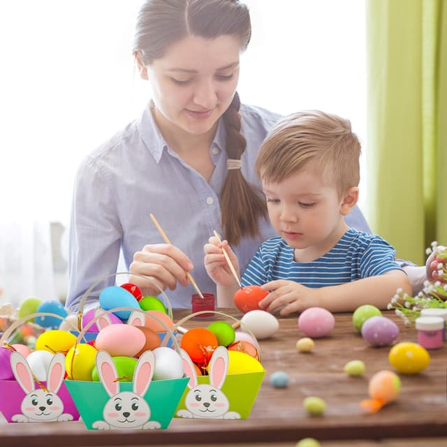 Thumbnail 5 de KEELYY Osterkörbchen Kinder 12 Stück