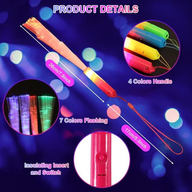 Detalle 2 de Joycabin LED Leuchtstäbe 12er Set